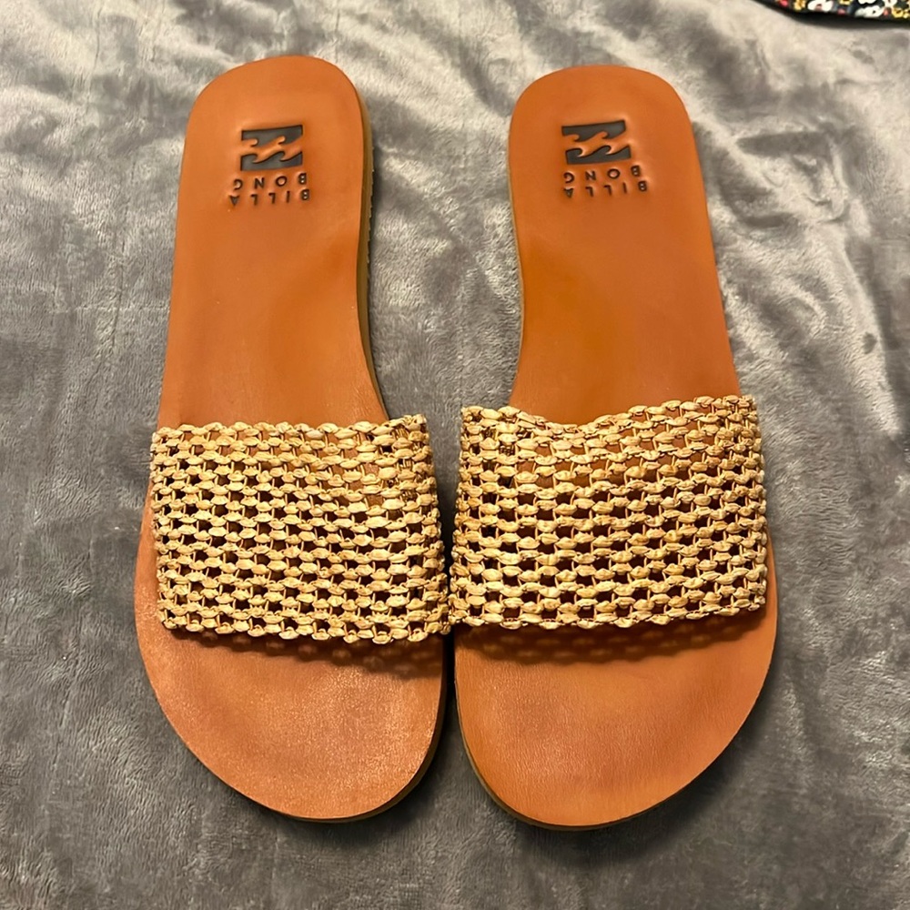 BILLABONG WOMEN'S SHAYNE SLIDE SANDALS size 11